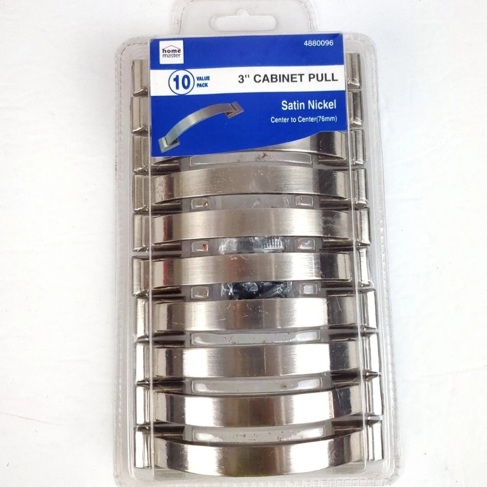 Home Master Satin Nickel Cabinet Pulls